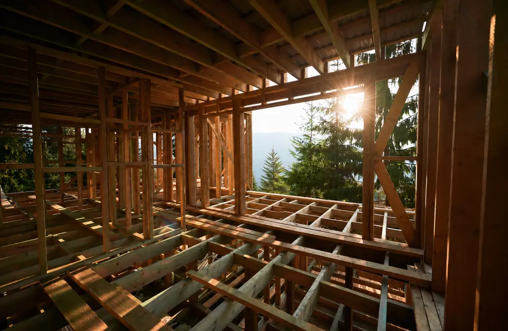 custom house framing